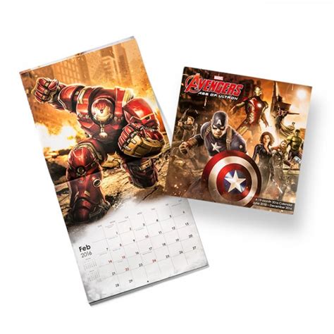 avengers age of ultron wall calendar 19 month 2016 Doc